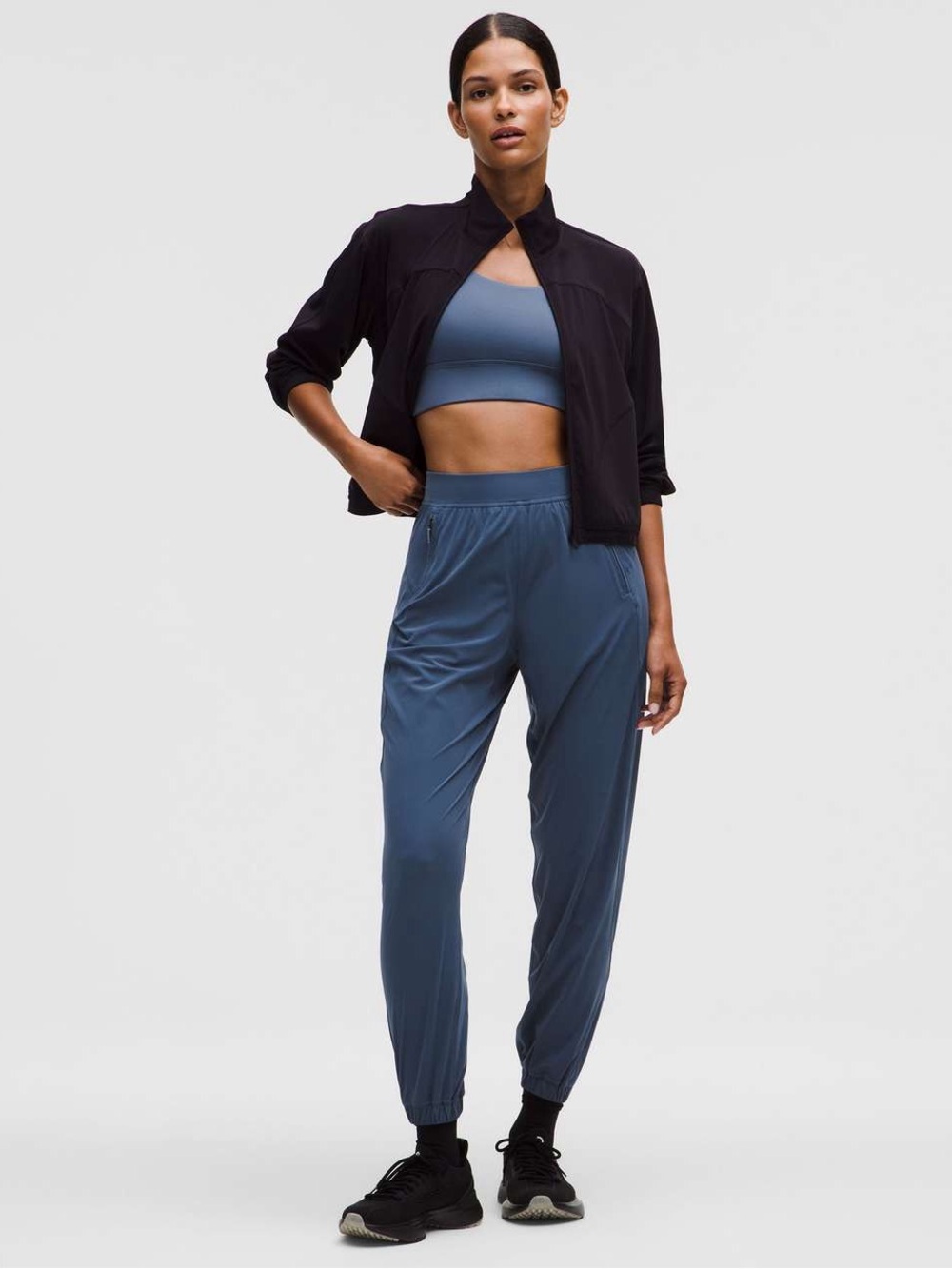 Lululemon Adapted State High-Rise Jogger Sleek Blue Twill Size 0